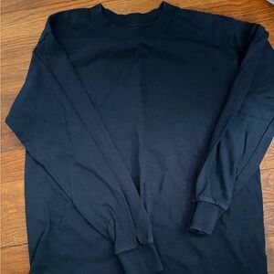 Men's Blue Long Sleeve Shirt